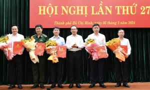 Ban Bí thư chỉ định 5 đồng chí tham gia Ban Chấp hành Đảng bộ TP. Hồ Chí Minh